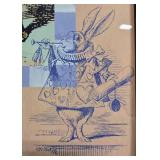 Framed Alice in Wonderland Flower Show Poster Dayton Framed Alice in Wonderland Flower Show Poster Dayton