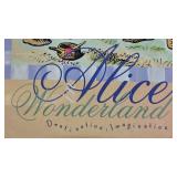 Framed Alice in Wonderland Flower Show Poster Dayton Framed Alice in Wonderland Flower Show Poster Dayton
