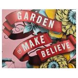 Framed Garden of Make Believe Flower Show Poster by Hilton McConnico Framed Garden of Make Believe Flower Show Poster by Hilton McConnico