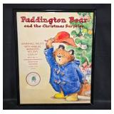 Framed Paddington Bear and the Christmas Surprise Marshall Field Framed Paddington Bear and the Christmas Surprise Marshall Field