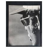 Framed Baseball Artwork and Black-and-White Photo, 23x19 Inches Framed Baseball Artwork and Black-and-White Photo, 23x19 Inches