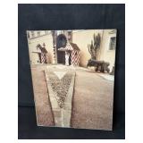 Framed Photograph of Palace Guards with Cannon 14x11 Inch Framed Photograph of Palace Guards with Cannon 14x11 Inch
