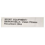 Vision Fitness R1400 Recumbent Exercise Bike Vision Fitness R1400 Recumbent Exercise Bike