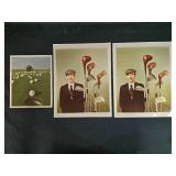 Set of Vintage Photographic Prints Including Sculpture and Golf Themes, 11x14 in Set of Vintage Photographic Prints Including Sculpture and Golf Themes, 11x14 in