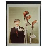 Set of Vintage Photographic Prints Including Sculpture and Golf Themes, 11x14 in Set of Vintage Photographic Prints Including Sculpture and Golf Themes, 11x14 in