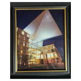 Set of Framed City and Landscape Photographs Set of Framed City and Landscape Photographs