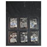 Conlon Collection 1993 Edition Baseball Tin with 6 Signed Cards Conlon Collection 1993 Edition Baseball Tin with 6 Signed Cards