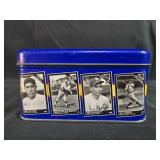 Conlon Collection 1993 Edition Baseball Tin with 6 Signed Cards Conlon Collection 1993 Edition Baseball Tin with 6 Signed Cards