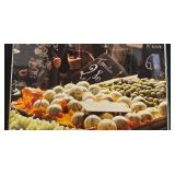 14x11 Vintage Market Scene Photograph Print 14x11 Vintage Market Scene Photograph Print