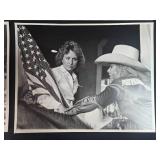 Collection of Vintage Black and White Rodeo and Northwest Orient Airline Photos Collection of Vintage Black and White Rodeo and Northwest Orient Airline Photos