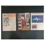 Collection of 1980s Vintage Technology and Aviation Brochures and Manuals Collection of 1980s Vintage Technology and Aviation Brochures and Manuals