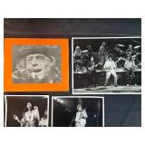 Collection of Vintage Black and White Rock Music Performance Photos Collection of Vintage Black and White Rock Music Performance Photos