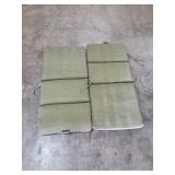 Pair of Outdoor Lounge Chair Cushions, 73x23 in and 90x22 in Pair of Outdoor Lounge Chair Cushions, 73x23 in and 90x22 in