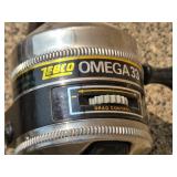 Collection of Fishing Rods with Zebco Reels and Accessories Collection of Fishing Rods with Zebco Reels and Accessories