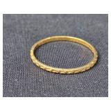 Set of 3 Gold Tone Rings, Sizes 4, 10.5, and 11.5 Set of 3 Gold Tone Rings, Sizes 4, 10.5, and 11.5