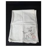 Decorative Basket with Liner, Kitten Towel, and Embroidered Puppy Towel Set Decorative Basket with Liner, Kitten Towel, and Embroidered Puppy Towel Set