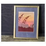 Framed Tom Strangest Nags Head 1980 Sunset Print 15x11 Framed Tom Strangest Nags Head 1980 Sunset Print 15x11