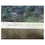 Gun-Britt Lawurn Signed Poster  Gun-Britt Lawurn Signed Poster