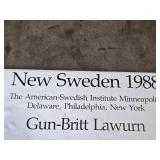 Gun-Britt Lawurn Signed Poster  Gun-Britt Lawurn Signed Poster