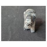 Set of 7 Hand-Carved Animal Figurines Stone and Wood Set of 7 Hand-Carved Animal Figurines Stone and Wood