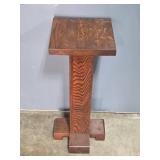 Wooden Pedestal Stand 30x12x12 Inches Wooden Pedestal Stand 30x12x12 Inches