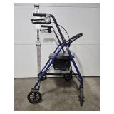 Drive Four-Wheel Rolling Walker with Seat and Storage Drive Four-Wheel Rolling Walker with Seat and Storage