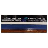Framed Rusty Wallace NASCAR  Framed Rusty Wallace NASCAR