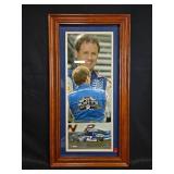 Framed Rusty Wallace NASCAR  Framed Rusty Wallace NASCAR