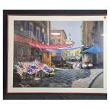 Shari Hatchett Signed Print Sunday Morning 26x33 Framed Art Shari Hatchett Signed Print Sunday Morning 26x33 Framed Art
