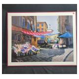 Shari Hatchett Signed Print Sunday Morning 26x33 Framed Art Shari Hatchett Signed Print Sunday Morning 26x33 Framed Art