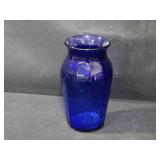 Set of 3 Cobalt Blue Glass Vases Set of 3 Cobalt Blue Glass Vases
