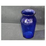 Set of 3 Cobalt Blue Glass Vases Set of 3 Cobalt Blue Glass Vases