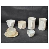 Assorted Vintage Cups, Mugs, and Saucer Set Assorted Vintage Cups, Mugs, and Saucer Set