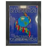 Framed Spacebridge of the Americas Poster 24x18 Inch Framed Spacebridge of the Americas Poster 24x18 Inch