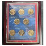 2012 United States Presidential Dollar Coin Set in Display Case 2012 United States Presidential Dollar Coin Set in Display Case