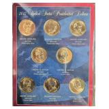 2012 United States Presidential Dollar Coin Set in Display Case 2012 United States Presidential Dollar Coin Set in Display Case