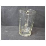 Set of 4 Glass Goblets with Matching Pitcher Set of 4 Glass Goblets with Matching Pitcher