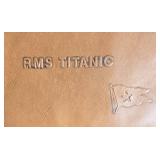RMS Titanic Commemorative Coin Set with Replica Newspaper, Map, and Document Holder RMS Titanic Commemorative Coin Set with Replica Newspaper, Map, and Document Holder