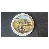 Set of Danbury Mint Emmett Kaye Farming the Heartland Collector Plates with Boston Store Box Set of Danbury Mint Emmett Kaye Farming the Heartland Collector Plates with Boston Store Box