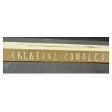 Pair of Blue Creative Candles Tapered Candles in Original Box Pair of Blue Creative Candles Tapered Candles in Original Box