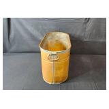 Large Vintage Oval Copper Tub with Handles Large Vintage Oval Copper Tub with Handles