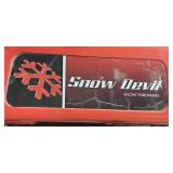 Snow Devil 18 Inch Electric Snow Thrower Model DB5023 Snow Devil 18 Inch Electric Snow Thrower Model DB5023