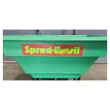 Spred-Devil Push Lawn Seed and Fertilizer Spreader Spred-Devil Push Lawn Seed and Fertilizer Spreader