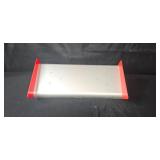 Werner Wood Step Ladder and Metal Utility Shelf Werner Wood Step Ladder and Metal Utility Shelf