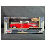 Motor Max 1957 Chevy Bel Air 1:24 Scale Die-Cast Model Car in Box Motor Max 1957 Chevy Bel Air 1:24 Scale Die-Cast Model Car in Box