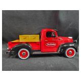 Die-Cast True Value Red Pickup Truck Model with Seed Crates Die-Cast True Value Red Pickup Truck Model with Seed Crates
