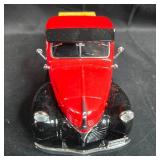 Die-Cast True Value Red Pickup Truck Model with Seed Crates Die-Cast True Value Red Pickup Truck Model with Seed Crates
