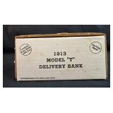 ERTL 1913 Model T Delivery Bank Die-Cast Metal with Key ERTL 1913 Model T Delivery Bank Die-Cast Metal with Key