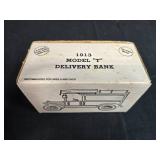 ERTL 1913 Model T Delivery Bank Die-Cast Metal with Key ERTL 1913 Model T Delivery Bank Die-Cast Metal with Key