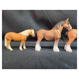 Set of Farm Animal Figurines Horses and Cows Set of Farm Animal Figurines Horses and Cows